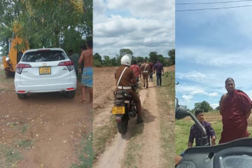 கைவிடப்பட்ட இராணுவம் முகாமுக்குள் திடீரென நுழைந்த பௌத்த பிக்கு: அச்சத்தில் மக்கள்(video)