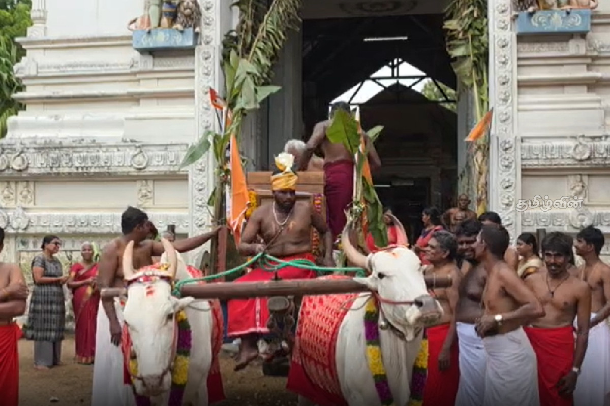 திறந்து வைக்கப்பட்ட நல்லூரான் வடக்கு வாசல் வளைவு | Nalluran North Gate Arch Inaugurated திறந்து வைக்கப்பட்ட நல்லூரான் வடக்கு வாசல் வளைவு | Nalluran North Gate Arch Inaugurated