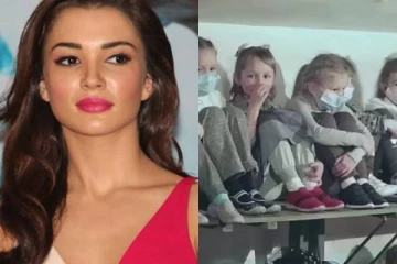 ரஷ்யா - உக்ரைன் போரில்   தவிக்கும் குழந்தைகள்; களத்தில் பிரபல நடிகை !