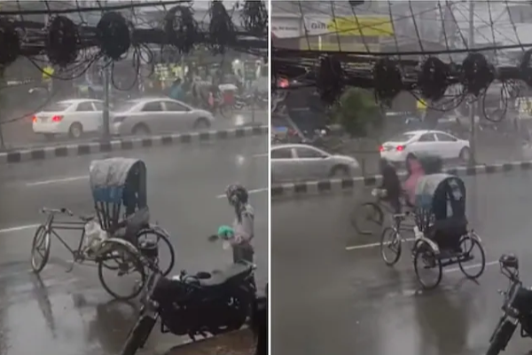 மாயம்.. இல்லை.. மந்திரம் இல்லை.. ரோட்டில் தானாக இயங்கிய ரிக்ஷா - வைரலாகும் வீடியோ - மக்கள் ஷாக் - தமிழ்நாடு