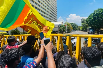 காலி முகத்திடலில் போராட்டக் களத்தில் பதற்ற நிலை (Video)