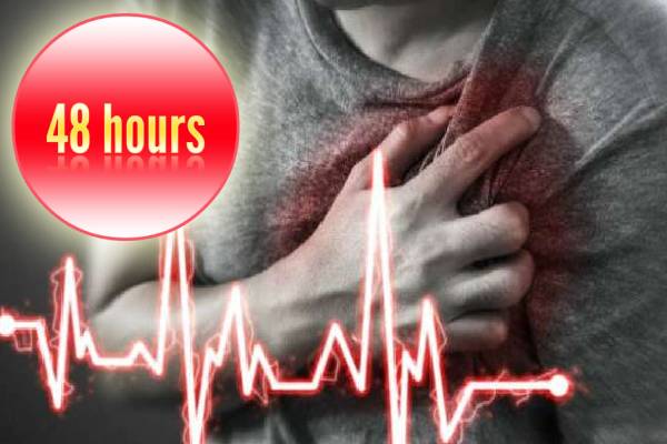 மாரடைப்பு வருவதற்கு 48 மணி நேரத்திற்கு முன்பு என்ன அறிகுறிகள் காட்டும்? | Symptoms 48 Hours Before A Heart Attack