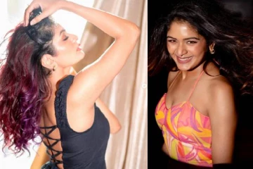 ஸ்டன்னிங் லுக்கில் வசீகரிக்கும் நடிகை அதிதி ஷங்கர்... புகைப்படங்கள்..