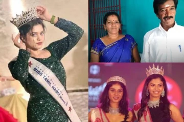 எங்களுக்கு பயமா இருந்துச்சு, நாங்க போக வேண்டாம் என்றுதான் கூறினோம்! மிஸ் தமிழ்நாடு பட்டம் வென்ற பெண்ணின் பெற்றோர்