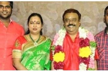 நடிகர் விஜயகாந்தின் பிள்ளைகளை சிறு வயதில் பார்த்துள்ளீர்களா - அழகிய குடும்பம்