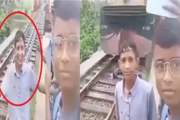 இளைஞர்களின் ரீல்ஸ் மோகத்தால் விபரீதம்... சிறுவன் மீது மோதிய ரயில்