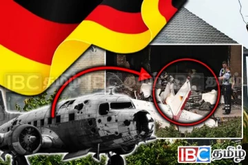 வெளிநாடொன்றில் விபத்தில் சிக்கி பற்றி எரிந்த விமானம்