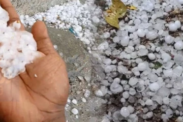 பலாங்கொடையில் நீண்ட நேரம் பெய்த ஆலங்கட்டி மழை