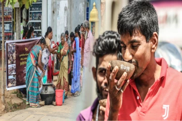 முள்ளிவாய்க்கால் நினைவாக இரண்டாவது நாளாக முன்னெடுக்கப்பட்ட கஞ்சி பரிமாறும் நிகழ்வு (Vides)