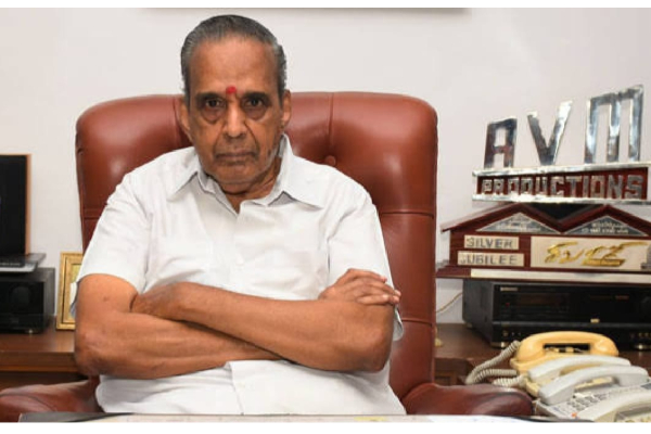 புகழ்பெற்ற ஏவிஎம் தயாரிப்பாளர் எம். சரவணன் காலமானார்.. அதிர்ச்சியில் திரையுலகம் | Producer Avm M Saravanan Passed Away Today புகழ்பெற்ற ஏவிஎம் தயாரிப்பாளர் எம். சரவணன் காலமானார்.. அதிர்ச்சியில் திரையுலகம் | Producer Avm M Saravanan Passed Away Today