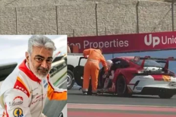 பிரபல தென்னிந்திய நடிகரான அஜித்தின் கார் விபத்து... ஷாக்கில் ரசிகர்கள்!