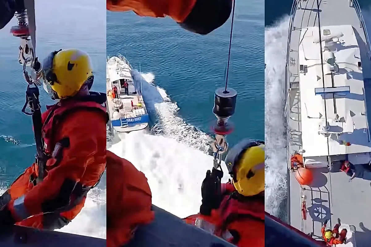 கருங்கடலில் கப்பல் மீது ரஷ்ய ட்ரோன்கள் தாக்குதல் | Russian Drones Attack Ship In The Black Sea