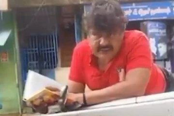 செம்பரம்பாக்கம் மீன் வீடு தேடி வருது.. கார் மீது அமர்ந்து மன்சூர் அலி கான் பேசிய வீடியோ