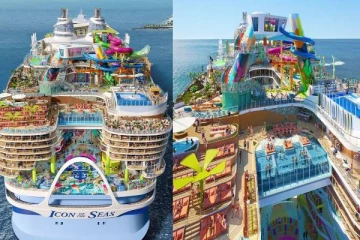 இது கப்பலா.. சொர்க்கமா.. 20 மாடிகள், 40 ஹொட்டல்கள், 7 நீச்சல் குளங்கள்: டிக்கெட் விலை எவ்வளவு தெரியுமா?