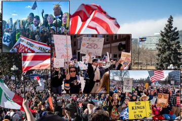 அமெரிக்காவில் ட்ரம்ப்புக்கு எதிராக பாரிய ஆர்ப்பாட்டம் ; 70 இலட்சம் மக்கள் பங்கேற்பு