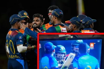 இலங்கை அணி அபார வெற்றி: போட்டிக்கு நடுவே வீரர்களுக்கிடையே ஏற்பட்ட மோதல்