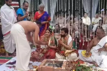 எளிமையாக நடந்த மத்திய அமைச்சர் நிர்மலா சீதாராமன் மகளின் திருமணம்..!