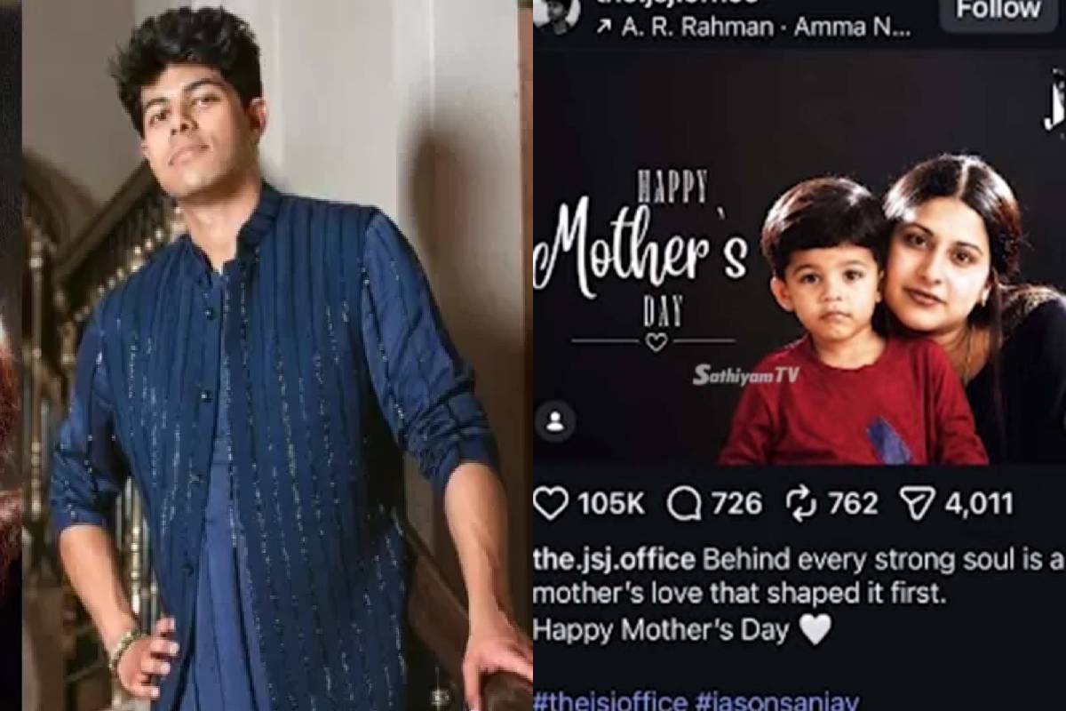முதலமைச்சராக இருந்தாலும் இதுதான்... சங்கீதாவின் வளர்ப்புக்கு Royal salute! படுவைரலாகும் வீடியோ | Jason Sanjay Wish Mom Sangeetha Reject Vijay Oath