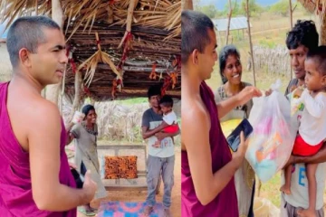 இலங்கையில் இப்படியும் சில பெளத்த துறவிகள் இருக்கிறார்கள்.! குவியும் பாராட்டுக்கள்