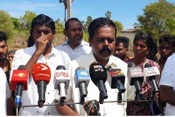 தையிட்டி விகாரை அகற்றப்பட்டு மக்களுடைய காணிகள் வழங்கப்பட வேண்டும் : சிறீதரன் கோரிக்கை