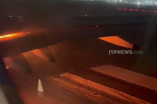 திடீரென ஏற்பட்ட தீ: 177 பயணிகளுடன் அவசர அவசரமாக நிறுத்தப்பட விமானம் | Engine Fire Indigo Flight Emergency Landing Delhi