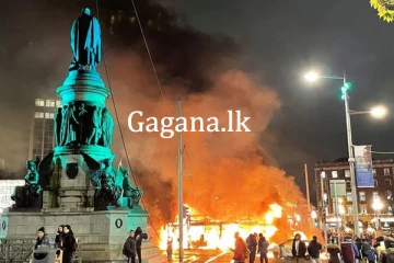 අයර්ලන්තයේ අගනුවර කෝලාහල...34ක් අත්අඩංගුවට...(VIDEO)