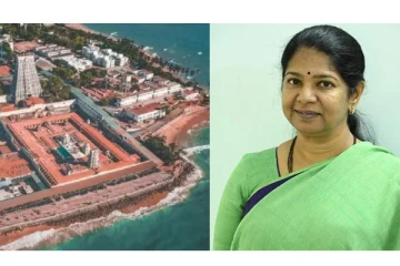 திருச்செந்தூர் முருகன் கோயிலில் கனிமொழி எம்.பி. திடீர் ஆய்வு !