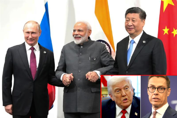 Finland President India warning, India US trade tensions, Trump India tariffs, Modi Putin Xi SCO meeting, West losing influence in Asia, India strategic partner US, Finland US India relations, SCO summit 2025 highlights, Global power shift 2025, US-China-India triangle,Trump foreign policy India
