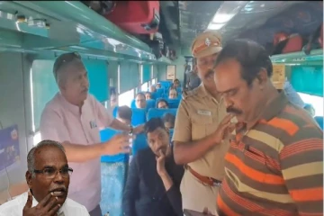 “உன்ன துாக்கிவிடுவேன்” ரயிலில் சென்றவரை மிரட்டிய பாஜக நிர்வாகி நாராயணன் திருப்பதி