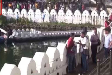 பெரஹெரவிற்கு வந்த யானைப்பாகன் சடலமாக மீட்கப்பட்டதால் பரபரப்பு