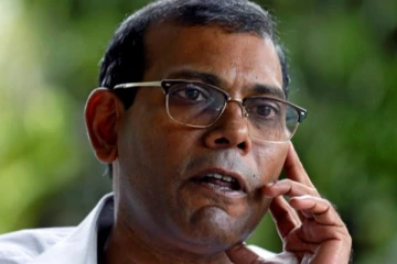 மாலைதீவு சபாநாயகர் நஷீத்தின் சகோதரர் கைது