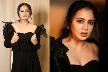 விஜே அஞ்சனா ரங்கனா இது!! கருப்புநிற ஆடை போட்டோஷூட்...