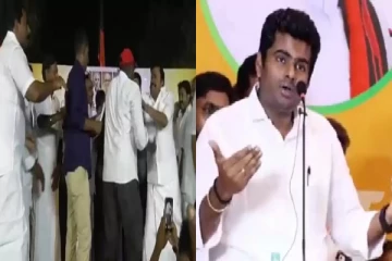 தினம் ஒருவரை அடிக்கணும் என்று திமுக அமைச்சர்கள் சபதம் எடுத்துவிட்டார்கள் : அண்ணாமலை கிண்டல்