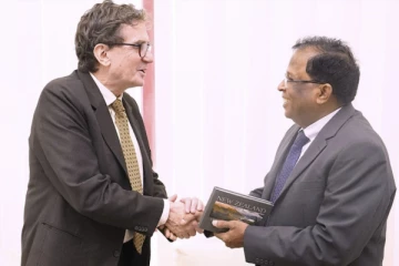 யாழில் நியூசிலாந்துத் தூதுவருக்கும் வடமாகாண ஆளுநருக்கும் இடையில் சந்திப்பு