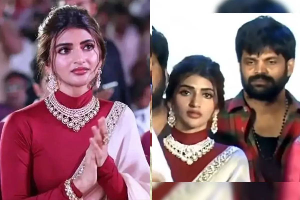 மேடையில் இதுதான் நடந்தது..நடிகரை முறைத்த விவகாரம்!! ஸ்ரீலீலா விளக்கம்.. | Sreeleela Mahesh Incident What Happend Clarified