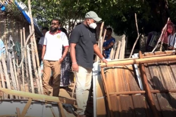 மினி சூறாவளியினால் முப்பது வீடுகள் சேதம்