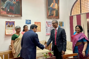 மத்திய வங்கி ஆளுநர் யாழ். பல்கலைக்கு விஜயம்