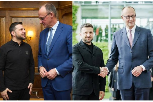 Volodymyr Zelensky/Friedrich Merz