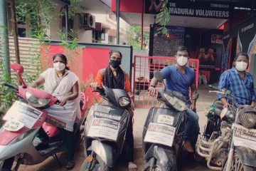 தன்னுயிரை துச்சமென நினைத்து கொரோனா நோயாளிகளுக்கு இலவசமாக உணவளிக்கும் தொண்டு நிறுவனம்! மதுரை என்றாலே பாசம்தான்!