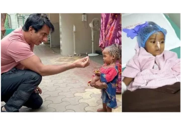 4 கை, 4 கால்களுடன் பிறந்த குழந்தைக்கு அறுவை சிகிச்சை - உதவி செய்த நடிகர் சோனு சூட் - குவியும் வாழ்த்து