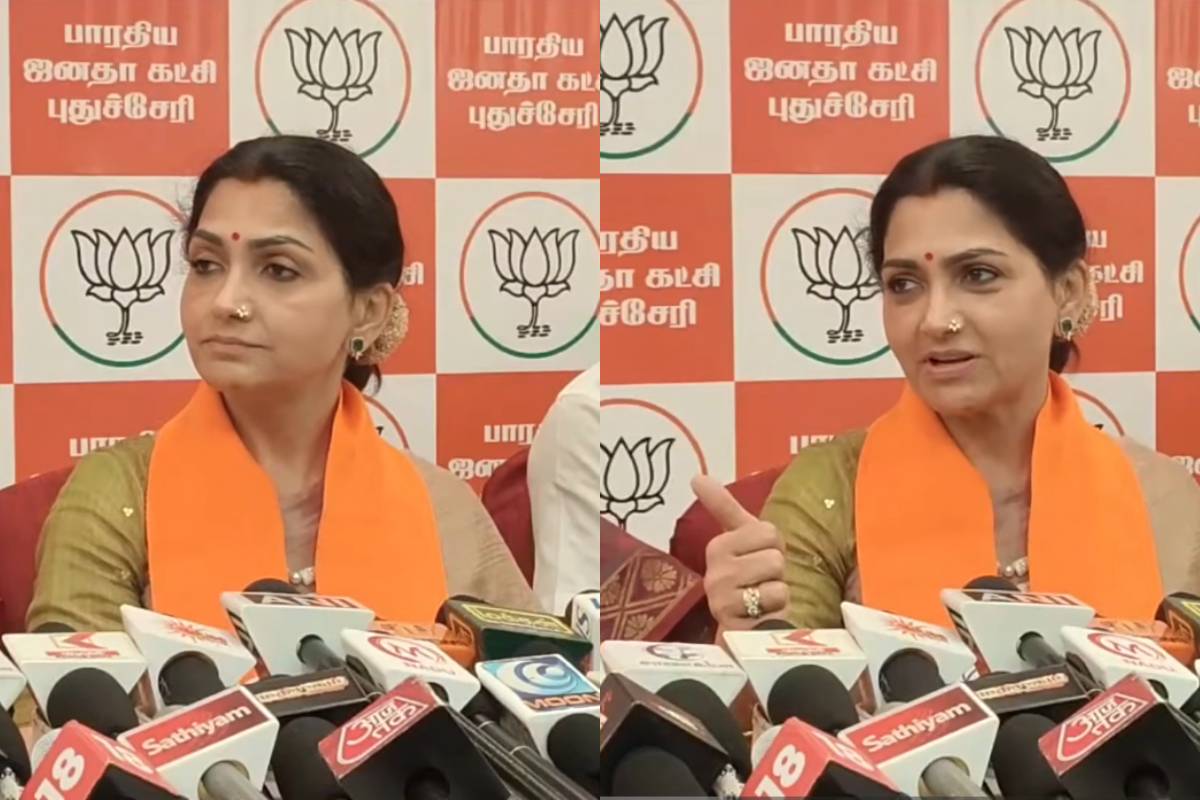 விஜய் மனதில் பாஜகதான் உள்ளது - குஷ்பூ சொல்லும் காரணம் | Khushbu Says Bjp In Tvk Vijay Heart