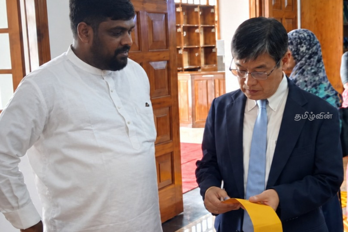 அனோஜன் விவகாரம்! ஜப்பான் தூதுவரிடம் யாழ். மாநகரசபை உறுப்பினர் மனு கையளிப்பு | Anojan Issue Jaffna Mc Member Letter