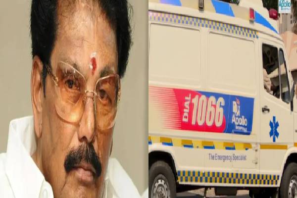 தமிழக அமைச்சருக்கு நெஞ்சு வலி : அப்பல்லோவில் அனுமதி, அதிர்ச்சியில் பொதுமக்கள் | Minister Kkssr Admitted To Apollo தமிழக அமைச்சருக்கு நெஞ்சு வலி : அப்பல்லோவில் அனுமதி, அதிர்ச்சியில் பொதுமக்கள் | Minister Kkssr Admitted To Apollo