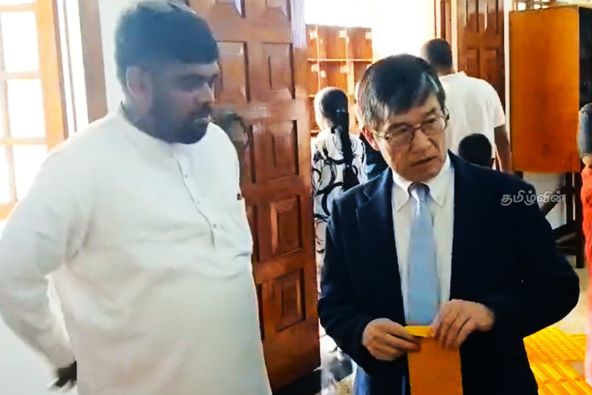 அனோஜன் விவகாரம்! ஜப்பான் தூதுவரிடம் யாழ். மாநகரசபை உறுப்பினர் மனு கையளிப்பு | Anojan Issue Jaffna Mc Member Letter