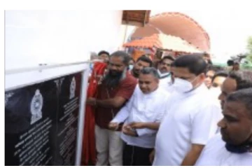 කින්නියා කුරුන්චන්කර්නි පාලමේ ඉදිකිරීම් අරභයි.