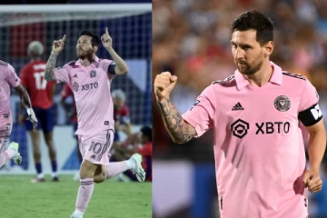 இரட்டை கோல் அடித்து மிரட்டிய மெஸ்சி! பெனால்டி ஷூட்டில் இன்டர் மியாமி அபார வெற்றி