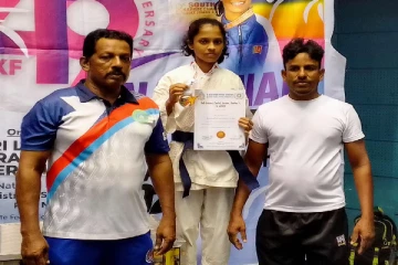 தேசிய கராத்தே போட்டியில் சாதித்த மன்னார் கராத்தே மாணவர்கள்