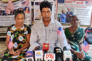 சிங்கள ஜனநாயகத்தை தமிழர்கள் ஏற்கவில்லை: காணாமல் ஆக்கப்பட்டோரின் உறவுகள் சங்கம்