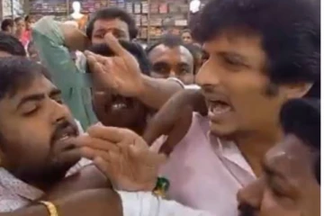 பெண்கள் எதிரான குற்றம் குறித்த கேள்விக்கு கடுப்பான ஜீவா, பத்திரிகையாளரிடம் சண்டை