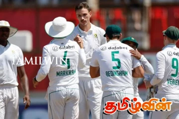 இலங்கை அணியை தோற்கடித்த தென்னாபிரிக்க கிரிக்கட் அணி